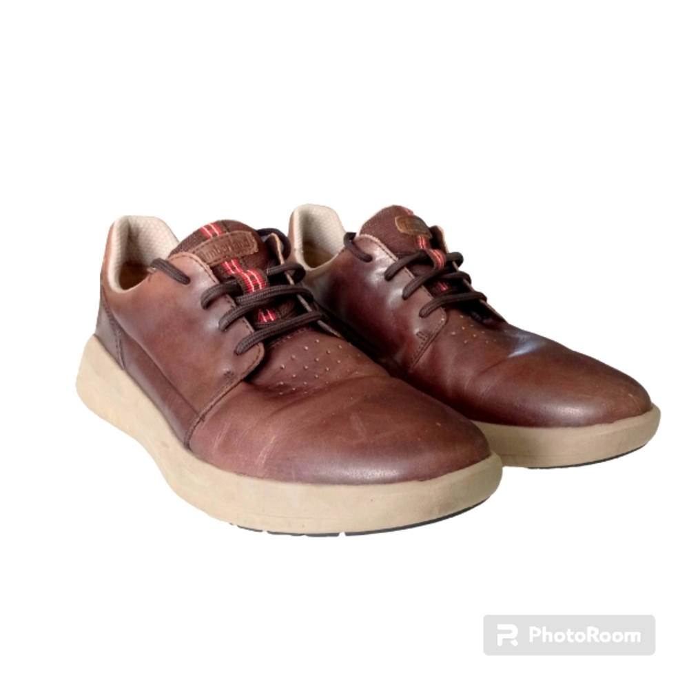 Timberland Men's BradStreet life stride leather lace up Oxford size 9.5 …